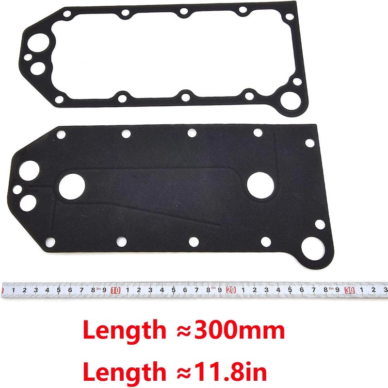 Kridets 3929011 3918174 Oil Cooler Core Cover Filter Head Support Gasket for Cummins 8.3C 6C 6CT 8.3L Engines - Image 2